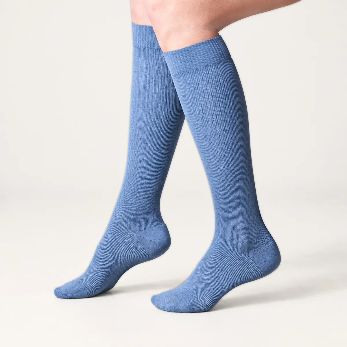 Sox4Life Kniestrumpf Baumwolle in Jeans